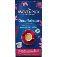 Кофе в капсулах Movenpick Decaffeinato, 10х5.7 г