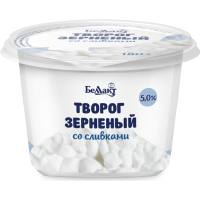

Творог "ЗЕРНОВОЙ" ж.5% (стакан) 180гр.
