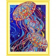 Алмазная мозаика «Darvish» Медузы, DV-11515-9, 40х50 см