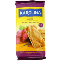 

Печенье"KAROLINA"(виноград ваниль)225г