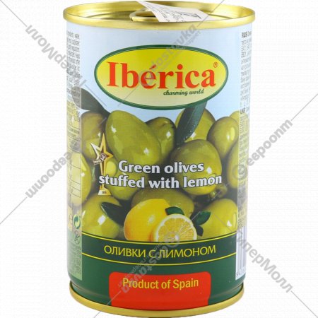 Оливки «Iberica» с лимоном, 300 г