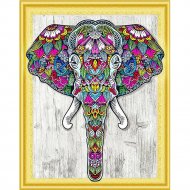 Алмазная мозаика «Darvish» Слон, DV-11515-13, 40х50 см