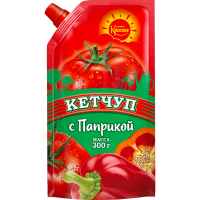 

Кетчуп "ЛЕТО КРАСНОЕ"С паприкой д/п 300г