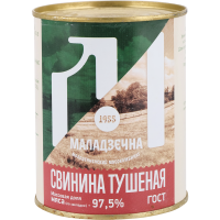 

Консервы мясные"СВИНИНА ТУШЕНАЯ"(1с)338г