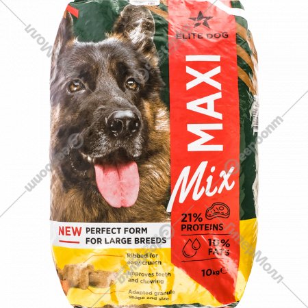 Корм для собак «Elite Dog» Maxi-Mix, 10 кг