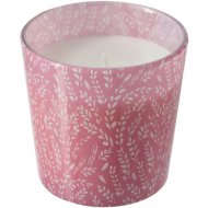 Ароматическая свеча в стакане «Медкэмпэ» розовая, 7,5 см