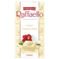 Шоколад белый «Raffaello» с начинкой из кокосово-миндального крема, 90 г