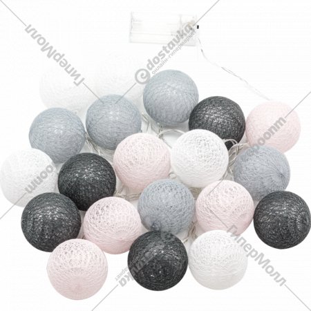 Светодиодная гирлянда «ArtStyle» Нитяные шарики, CL-N226WW, 3.5 м