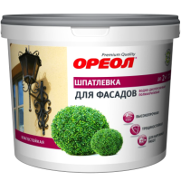 

Шпатлевка"ОРЕОЛ"(влагост.,нар.раб)1.5кг