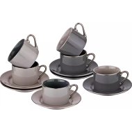 Набор для чая «Lefard» 86-2279, серый, 12 предметов