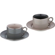 Набор для чая «Lefard» 86-2280, серый, 4 предмета