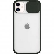 Чехол для телефона «Miniso» со сдвижной защитной крышкой объектива, для iPhone 12 mini, черный, 2010430617103