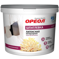 

Шпатлевка"ОРЕОЛ"(интерьерная)8кг