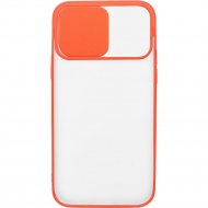 Чехол для телефона «Miniso» со сдвижной защитной крышкой объектива, для iPhone 12/12 Pro, красный, 2010430612122