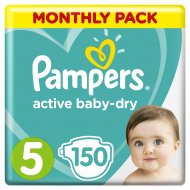 Подгузники «Pampers» Active Baby-Dry 11–16 кг, размер 5, 150 шт