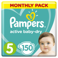 

Подгузники"PAMPERS"Junior(11-18 кг)150шт