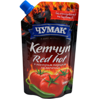 

Кетчуп "ЧУМАК" (Red Hot, д/п)250г