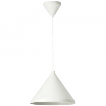 Подвесной светильник «Нэвлинге» белый, 33 см
