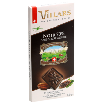 

Шоколад "VILLARS" (черн.с подсласт.)100г