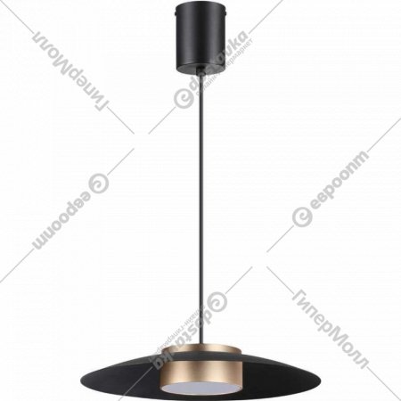 Подвесной светильник «Novotech» Pilz, Over NT21 145, 358591, черный/золото