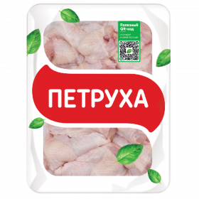 Пле­че­вая часть тушки цыплят-брой­ле­ров «Пет­ру­ха» охла­жден­ная, 750 г