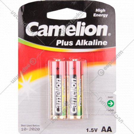 Элемент питания «Chamelion» Plus Alkaline, АА, 1.5В, 2 шт