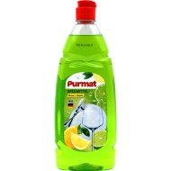 Гель для мытья посуды Purmat Zitrone+Limette, 900 мл