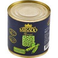 Горошек зеленый консервированный «Mikado» молодой, 400 г
