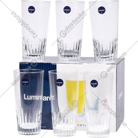 Набор стаканов «Luminarc» Scotland, N0763, 330 мл, 6 шт