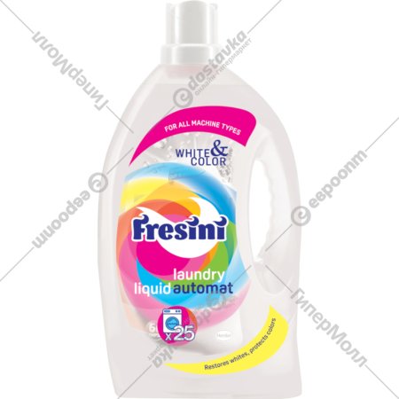 Жидкое средство для стирки «Fresini» White, 1.5 л
