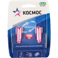 

Аккумулятор "КОСМОС" (R03 Ni-MN 1100)