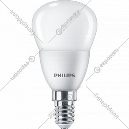 Лампа «Philips» LEDLustre, 6-60W E14 840 P45NDFR RCA