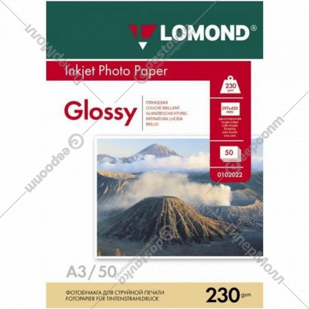 Бумага для фотопечати «Lomond» 50 листов, 102025