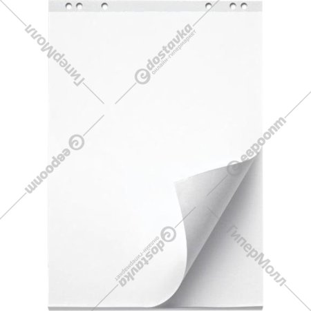 Блок для флипчарта «deVente» 64х96.6 см, 80 г/м2, белый, 6040401, 20 листов
