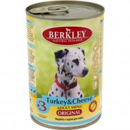 Корм для собак «Berkley» Индейка с сыром, 75071, 400 г
