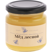 

Мёд натур.цветочный"ЛЕСНОЙ"(стекло)250г