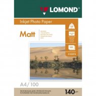 Бумага для фотопечати «Lomond» 100 листов, 102074