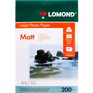 Бумага для фотопечати «Lomond» 50 листов, 102033