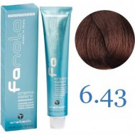 Крем-краска для волос «Fanola» 6.43, 100 мл