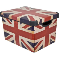 

Коробка "CURVER"(Deco British Flag,с кр)