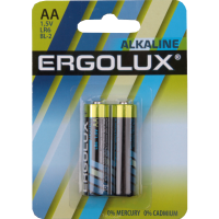 

Элемент питания "ERGOLUX" (LR6 BL-2)