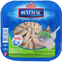 

Филе сельди "МАТИАС" (свежая зелень)200г