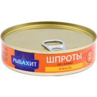 

Шпроты "РЫБАХИТ" 240г