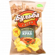 Чипсы «Бульба Chips» заморский краб, 150 г