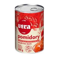 Томаты консервированные Vera нарезанные, в собственном соку, 400 г