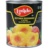 

Персики "ЛОРАДО" (половинки,ж/б) 850 мл