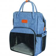 Рюкзак для переноски собак «Camon» CA647/B, голубой, 27x24x42 см