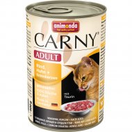 Корм для кошек «Animonda» Carny Adult, говядина/курица/сердце утки, 400 г