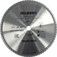 Диск пильный «Hilberg» Industrial, HF305