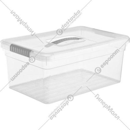 Ящик для хранения «FunBox» Standart, FB2070-7ПРОЗ/СЕРC, 10 л